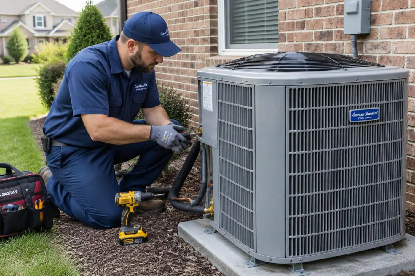 Central air conditioning